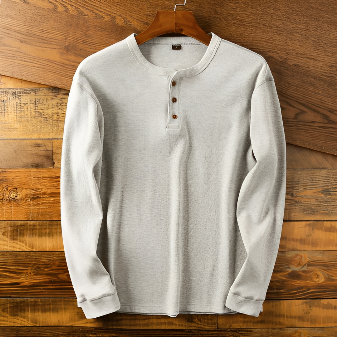 Benjie - Men's long sleeve shirt for comfort