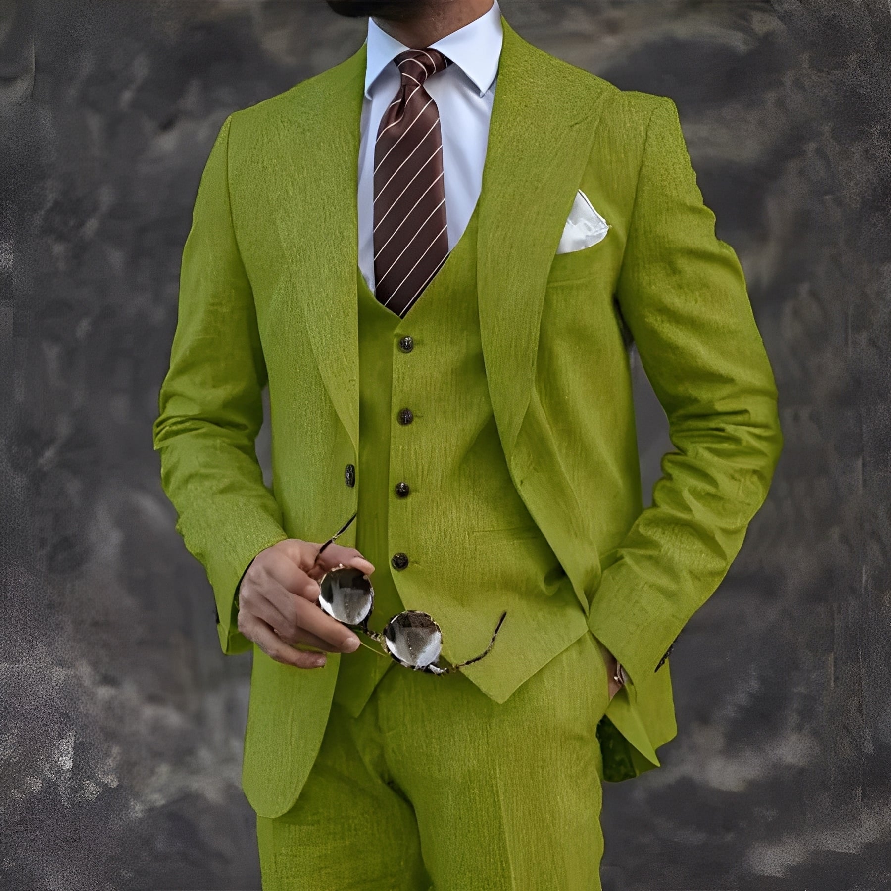 Elwyn - Stylish Three-Piece Suit Set
