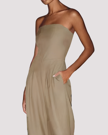 Carmen - Formal Strapless Jumpsuit