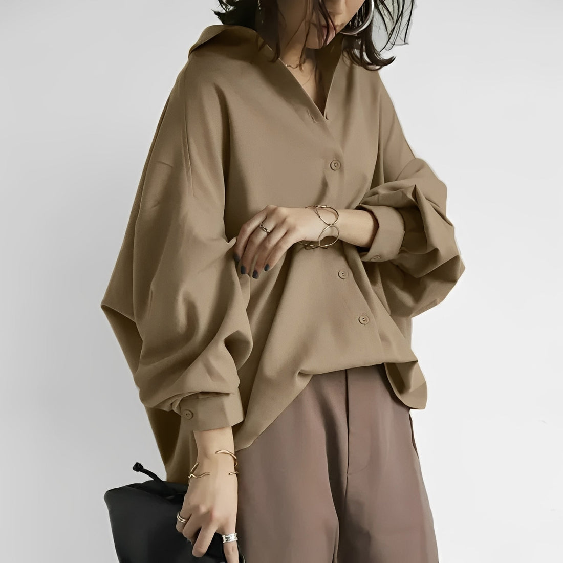Brittney - Casual Oversized Blouse