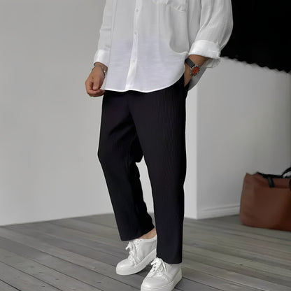 Tristan - Casual Straight Cut Loose Pants for Men