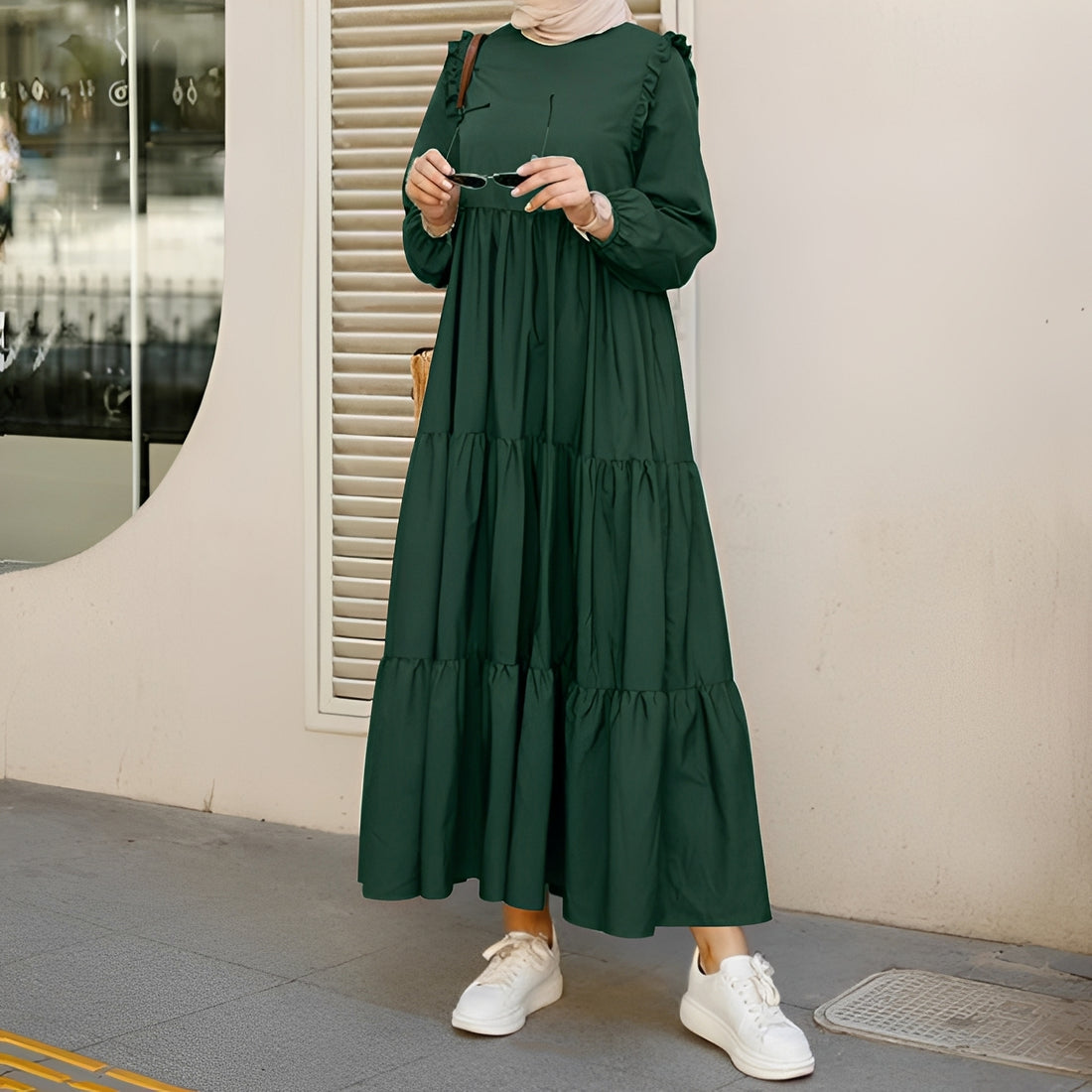 Margaret - Stylish Swing Midi Dress