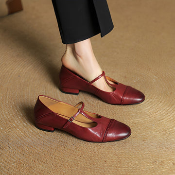 Aayan - Relaxed Flats with Buckle
