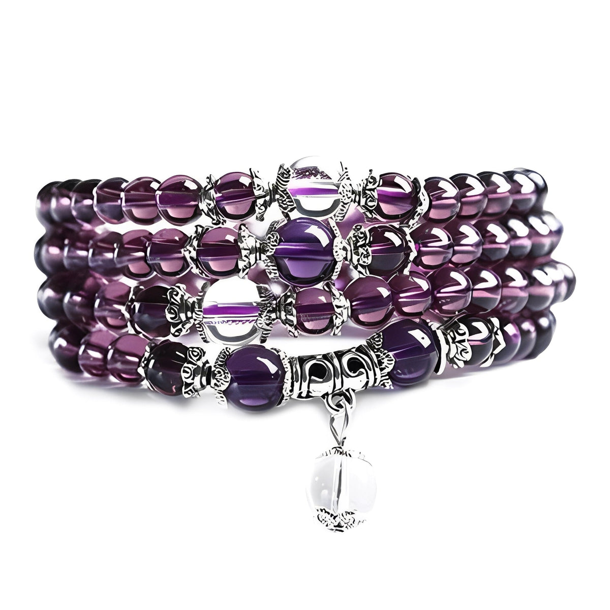 Mia – Amethyst Spiritual Bracelet and Necklace