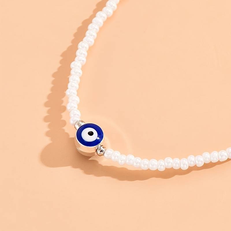 Evil Eye Bead Bracelet - Devil Eye Bead Bracelet