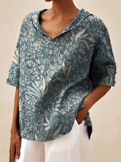 Angie - Casual loose-fitting blouse for women