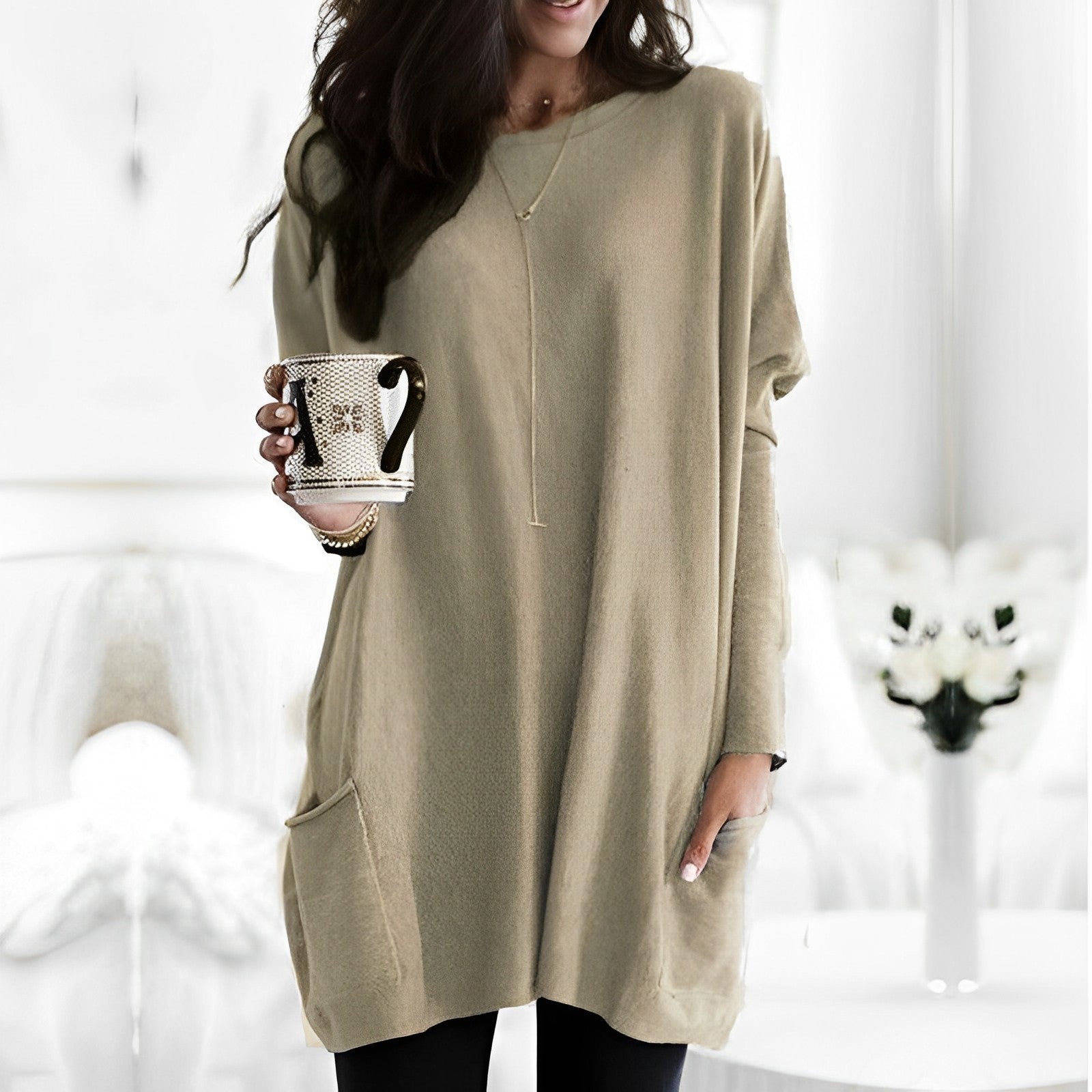 Marcella - Elegant Long Sleeve Shirt