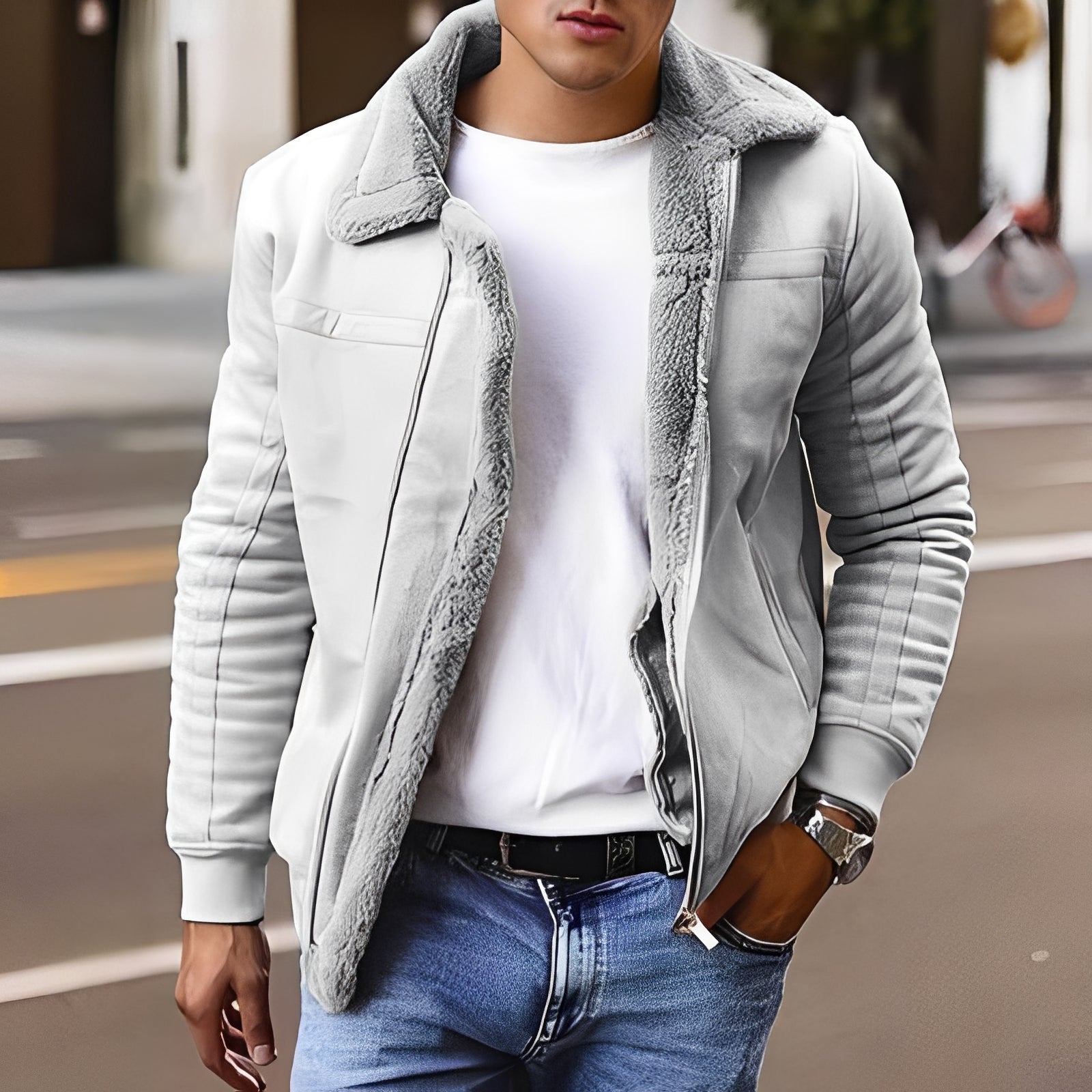 Josh - Thick, Warm Jacket for Men
