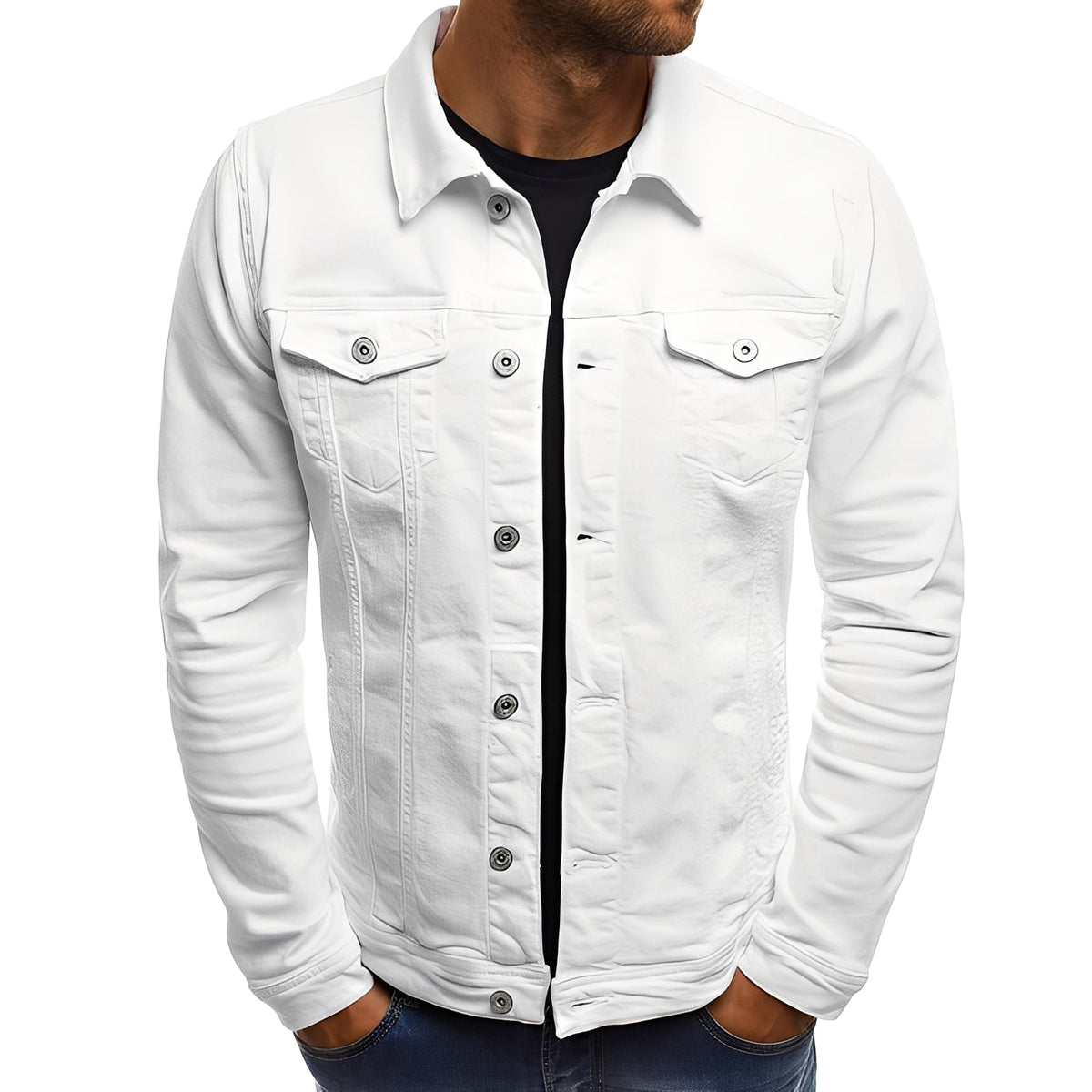 Steven - Sturdy jacket with pockets