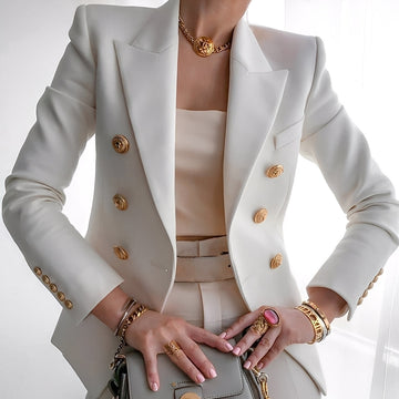 Shelley - Blazer with Buttons for Women