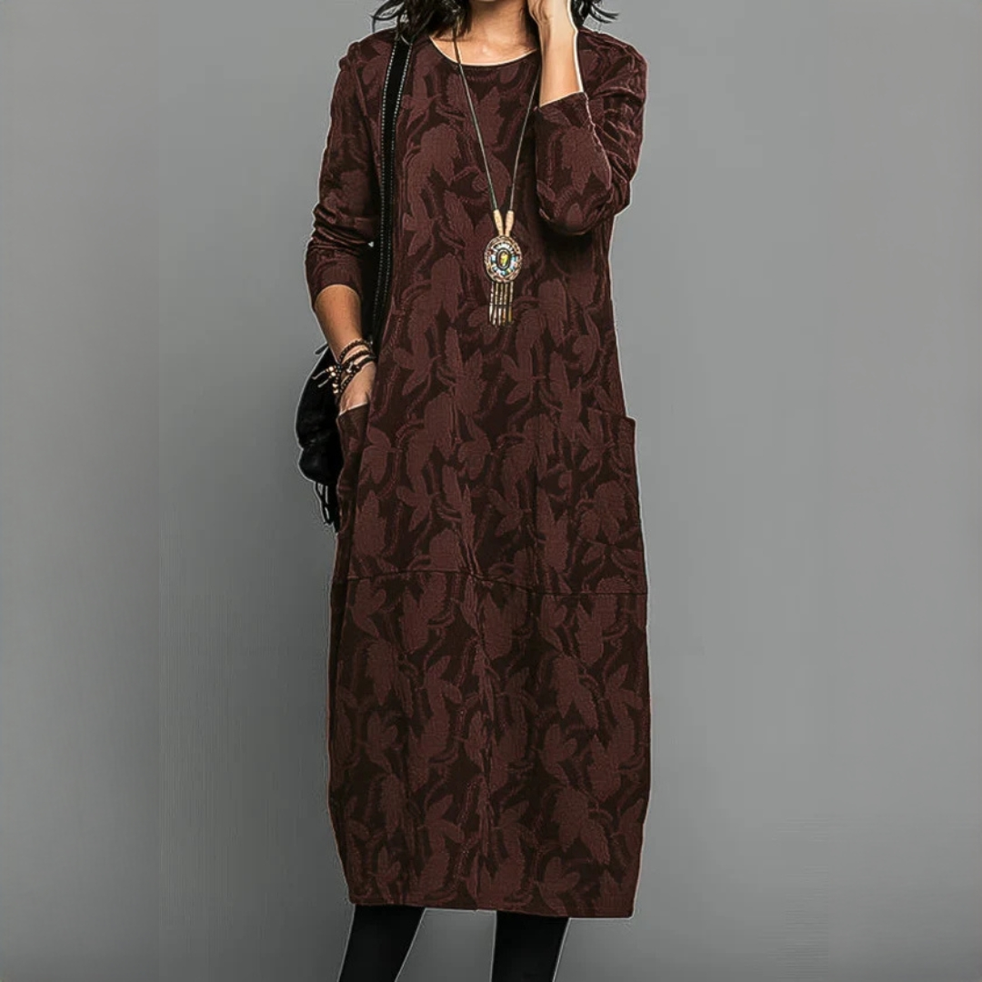 Alisha - Elegant Long Sleeve Dress