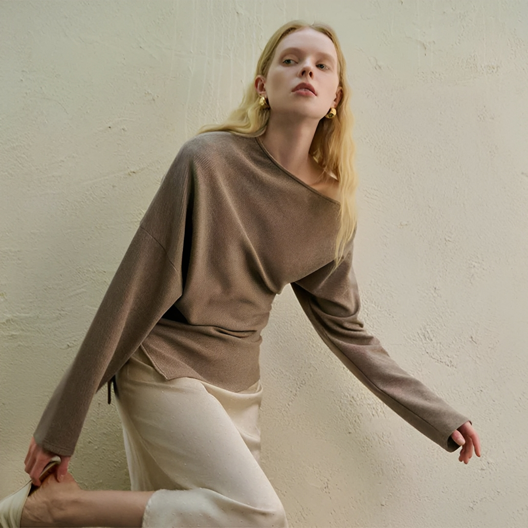 Gellie - Trendy Asymmetric Top