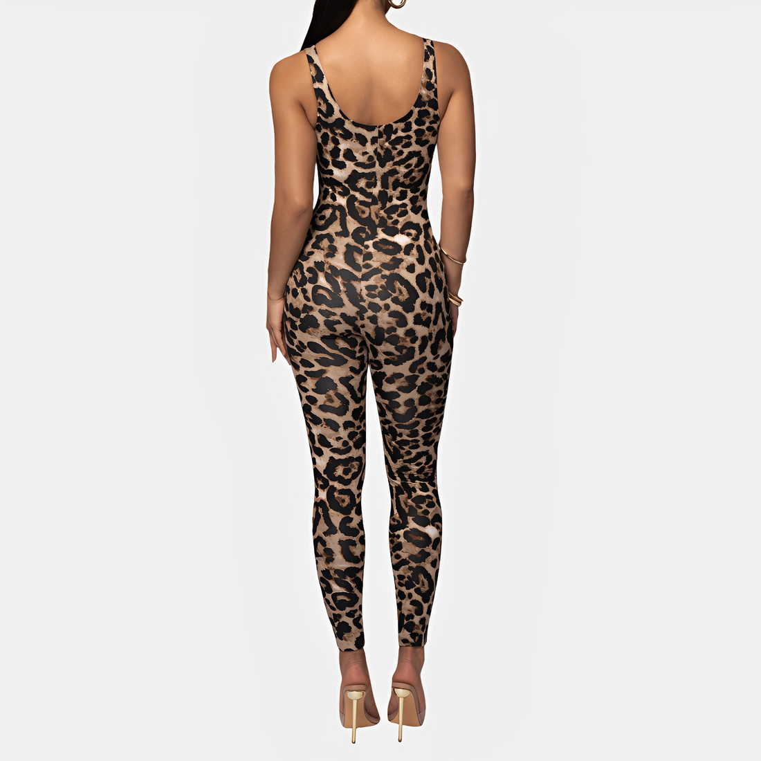 Elaine - Stylish Printed Bodycon Jumpsuit