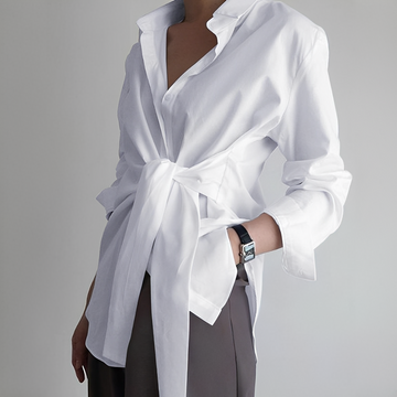 Jasmina - Trendy Long Sleeve Blouse