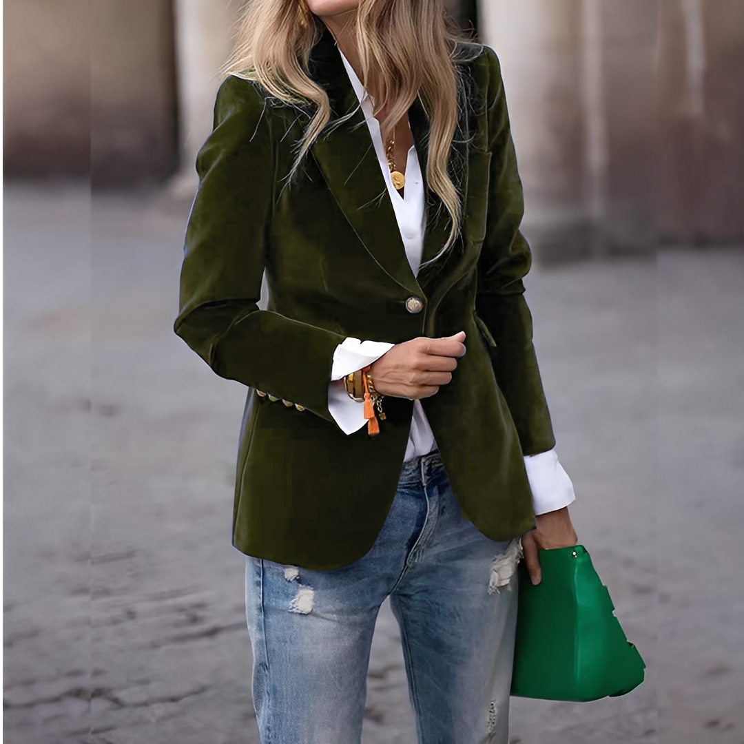 Lyliane - Casual women's jacket with buttons