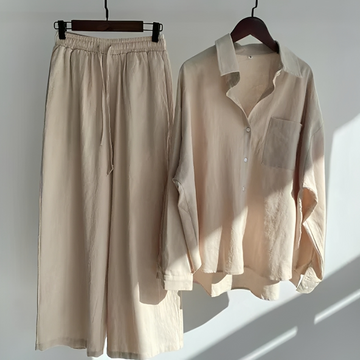 Madalynn - Relaxed Fit Pants Ensemble