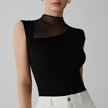 Kiara - Stylish Sleeveless Top