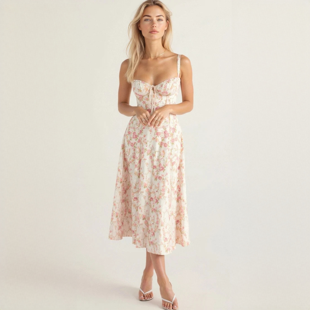 Liana - Elegant midi dress