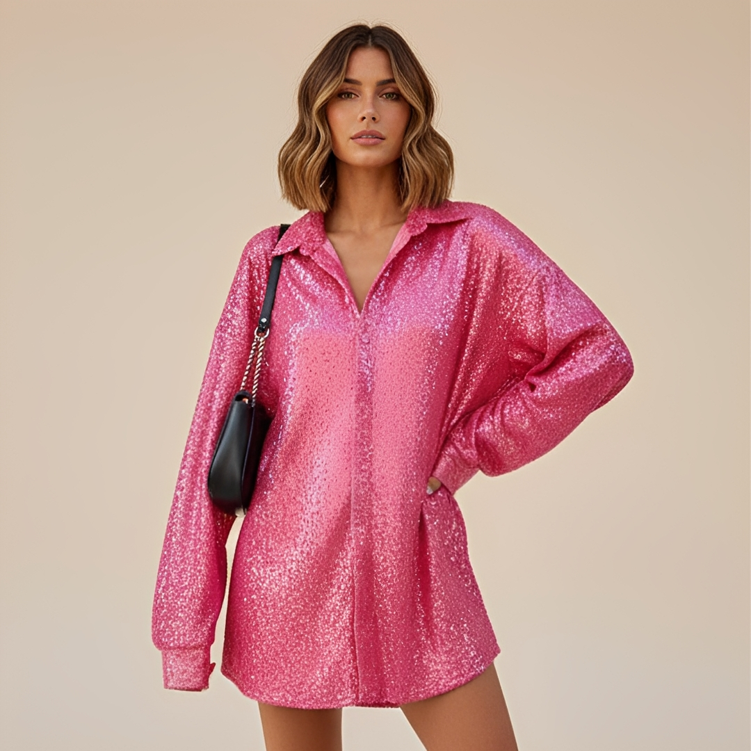 Laurie - Chic and Stylish Oversized Blouse