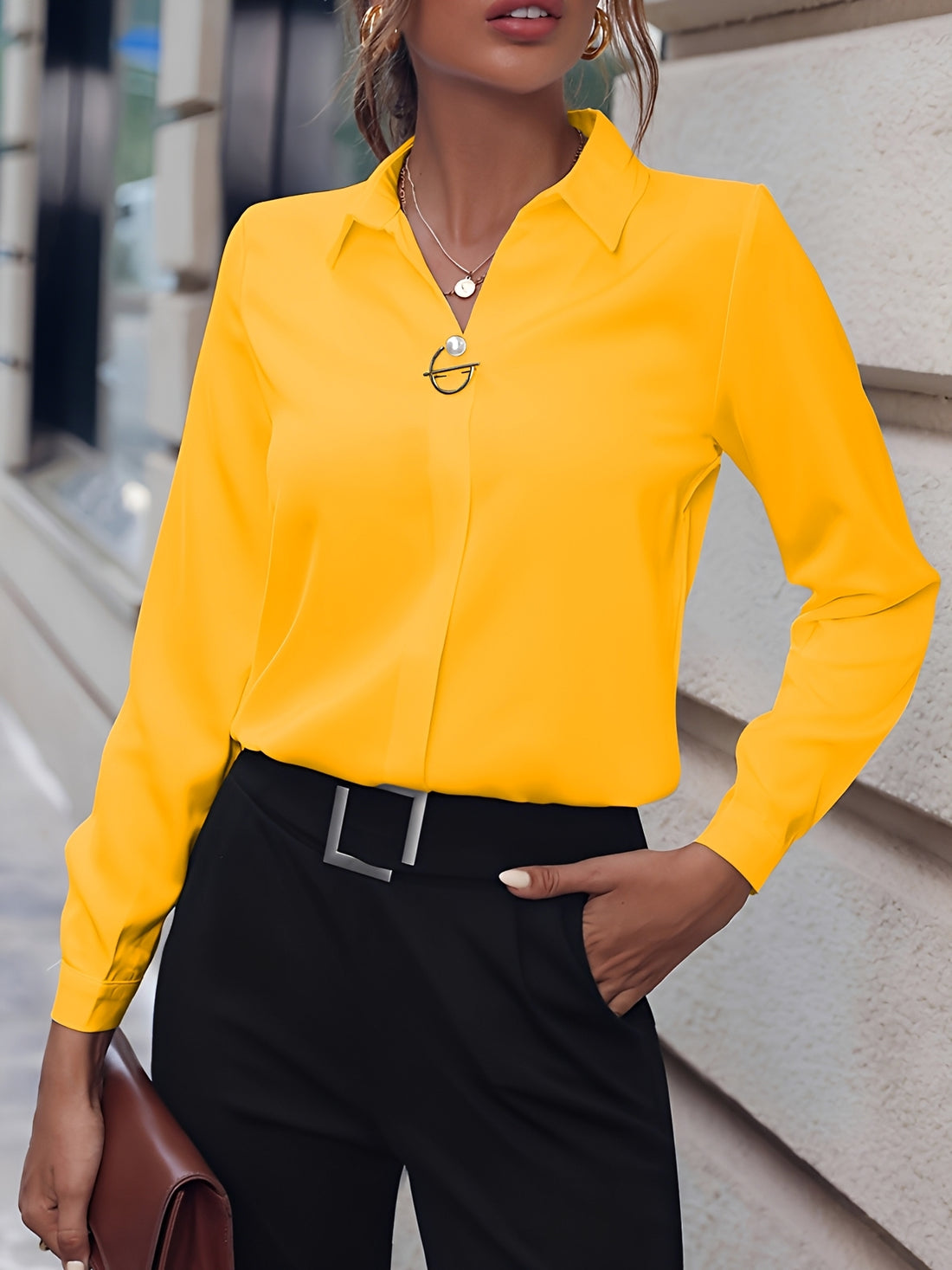 Erica - Formal Long-sleeved Shirt