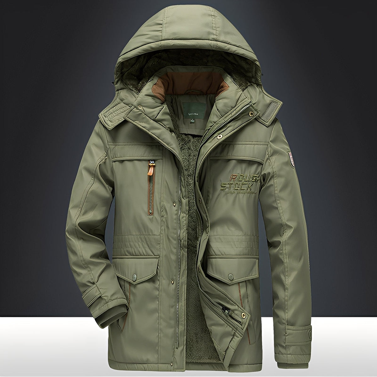 Roydon - Comfortable and durable coat with hood