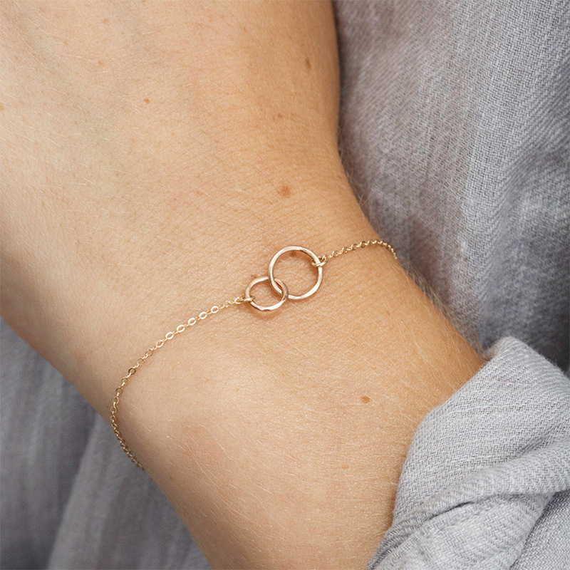 Intertwined Ring Bracelet - Intertwined Rings
