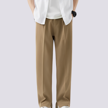 Carlo - Loose Straight Leg Trousers