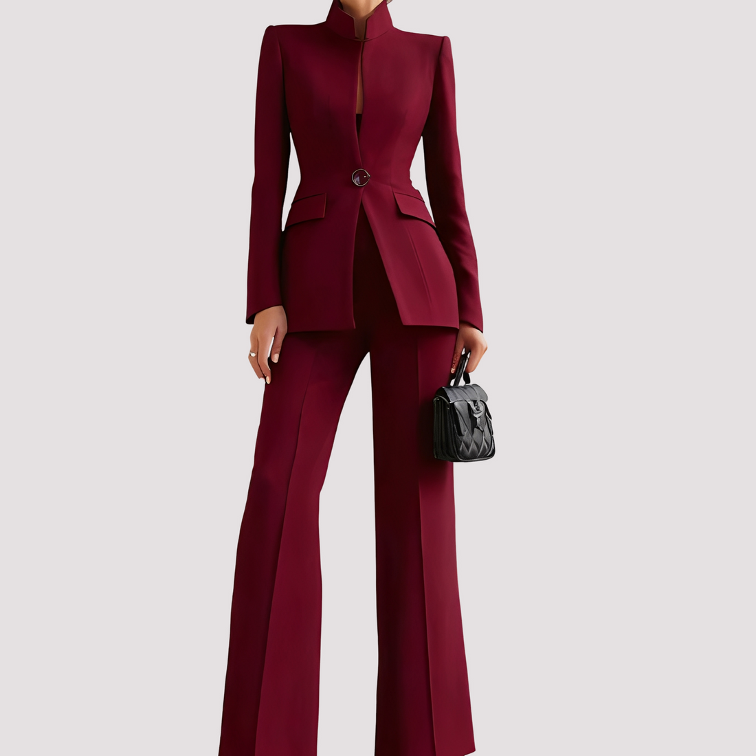 Jean - Elegant Suit Set with One Button