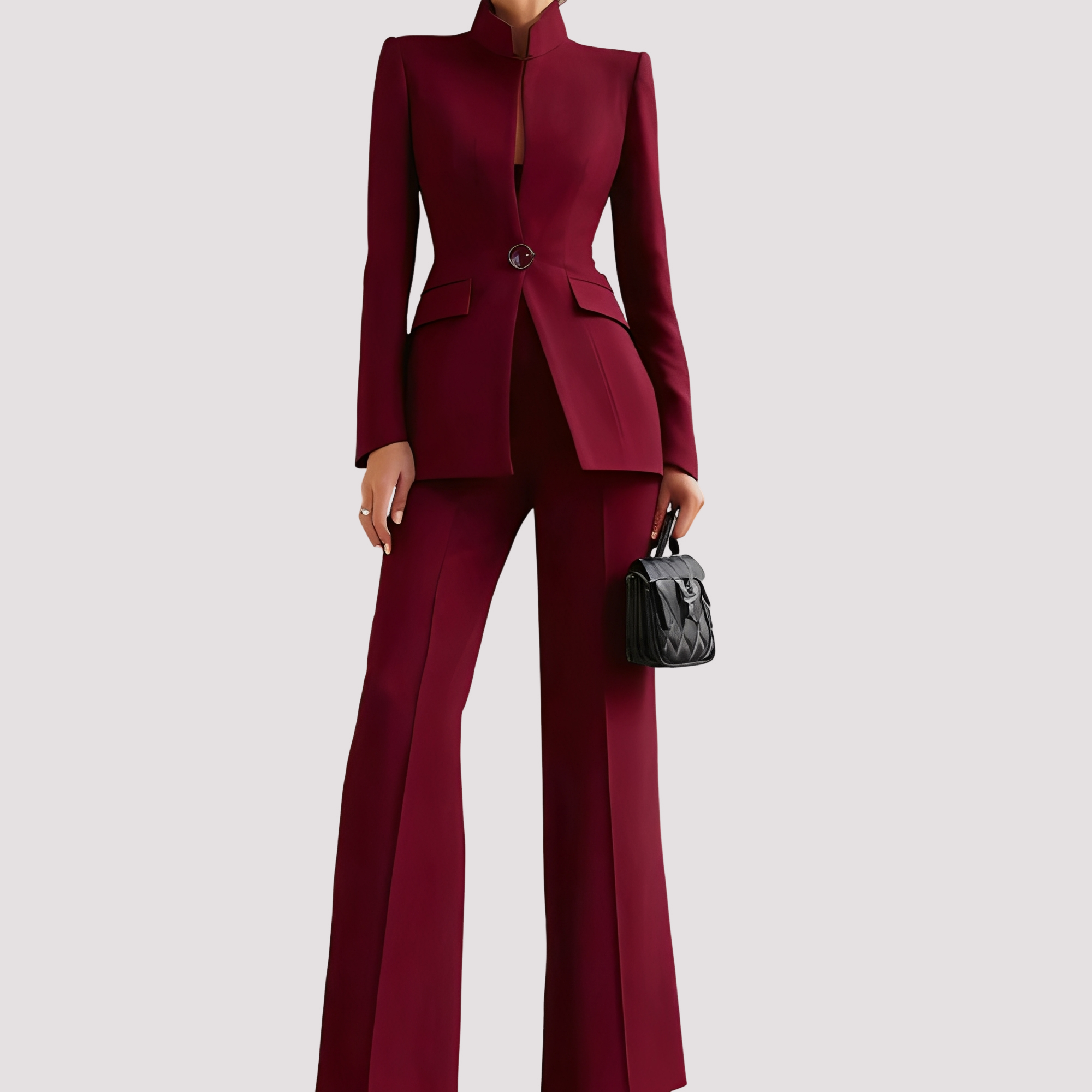 Jean - Elegant Suit Set with One Button