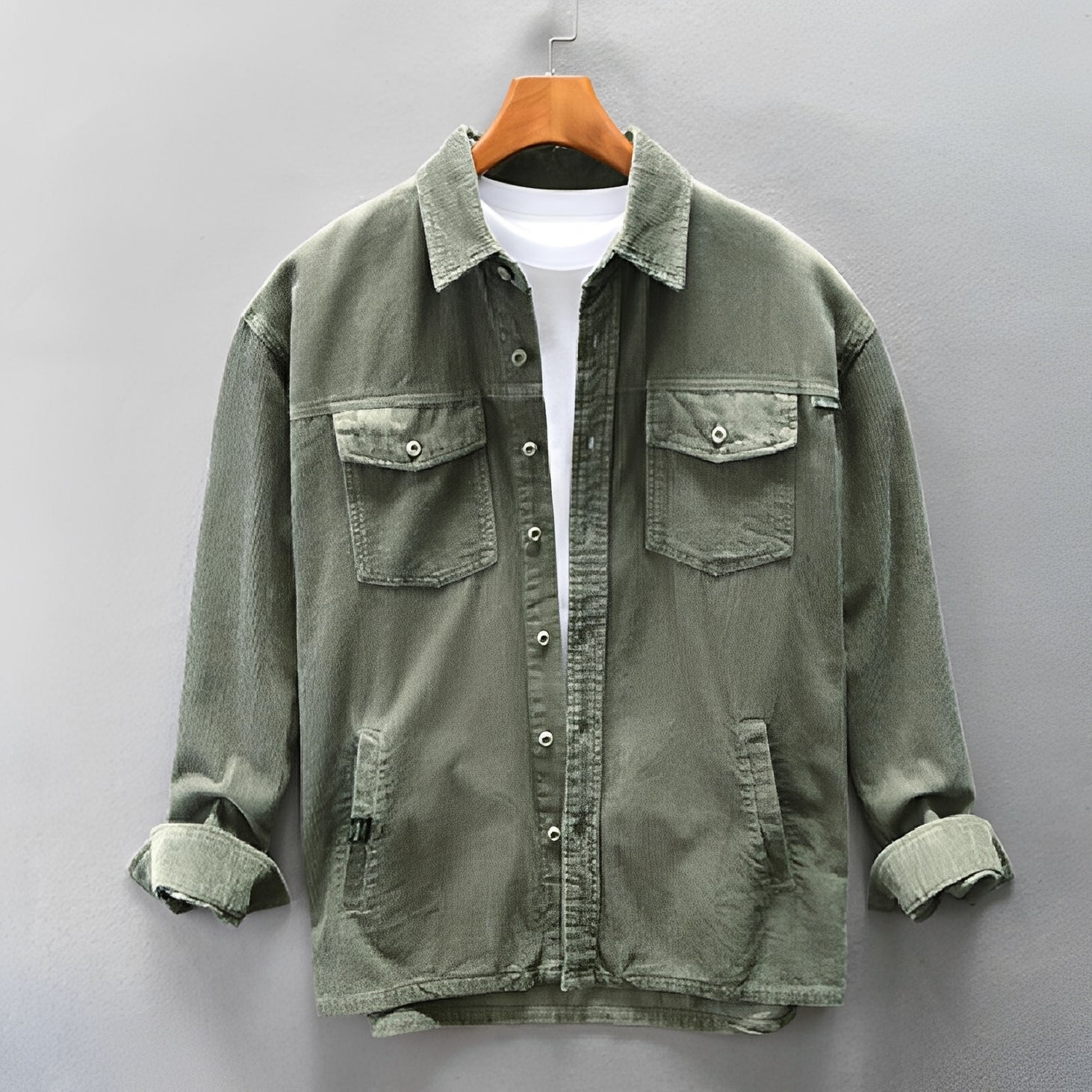 Luis - Corduroy Shirt Men - Casual and Comfortable
