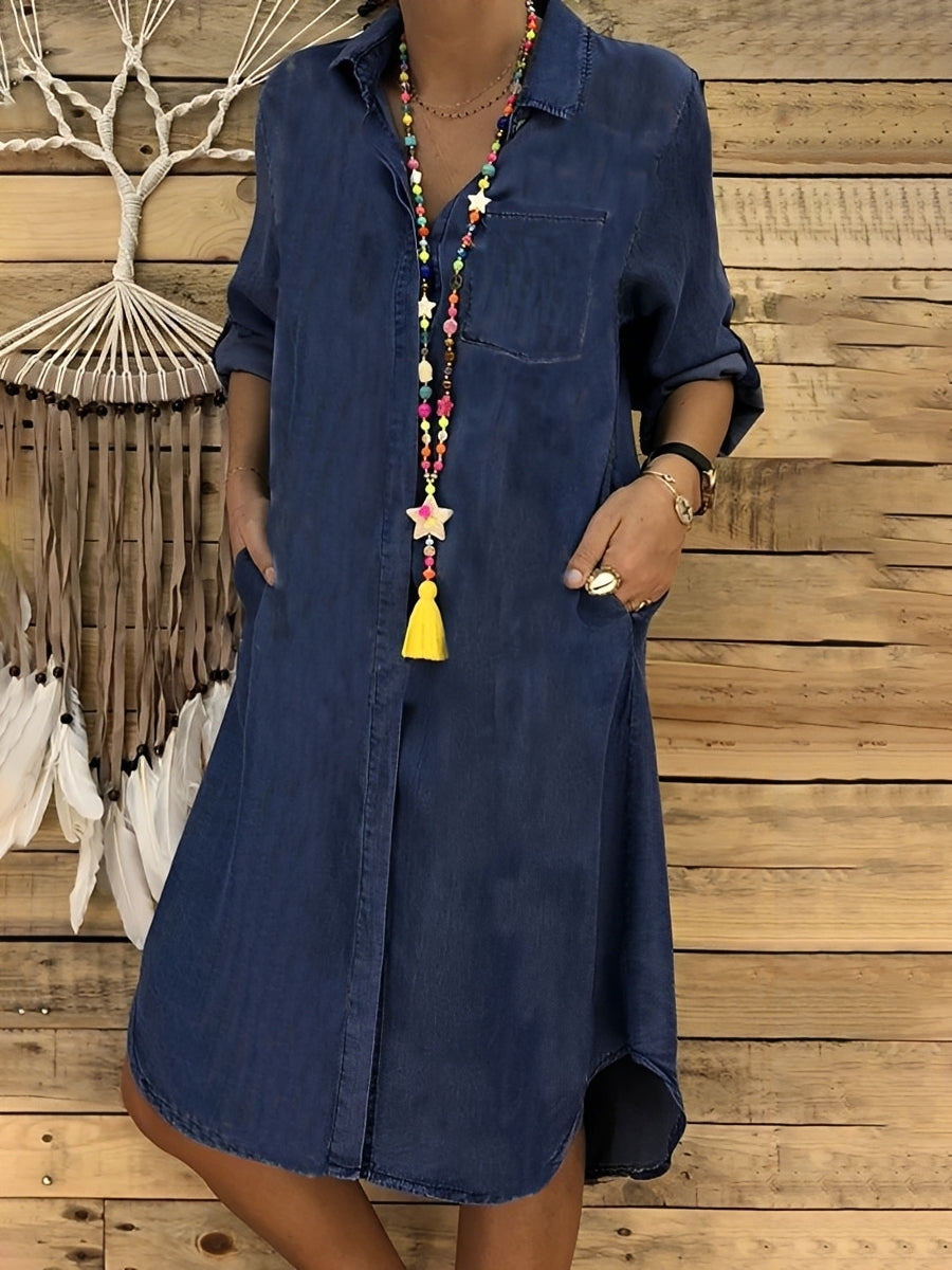 Kristina - Loose Denim Dress