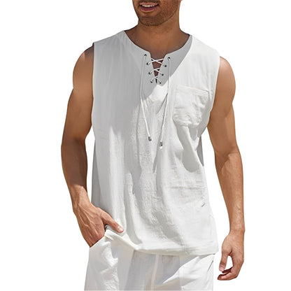 Alexia - Comfortable sleeveless tank top for men