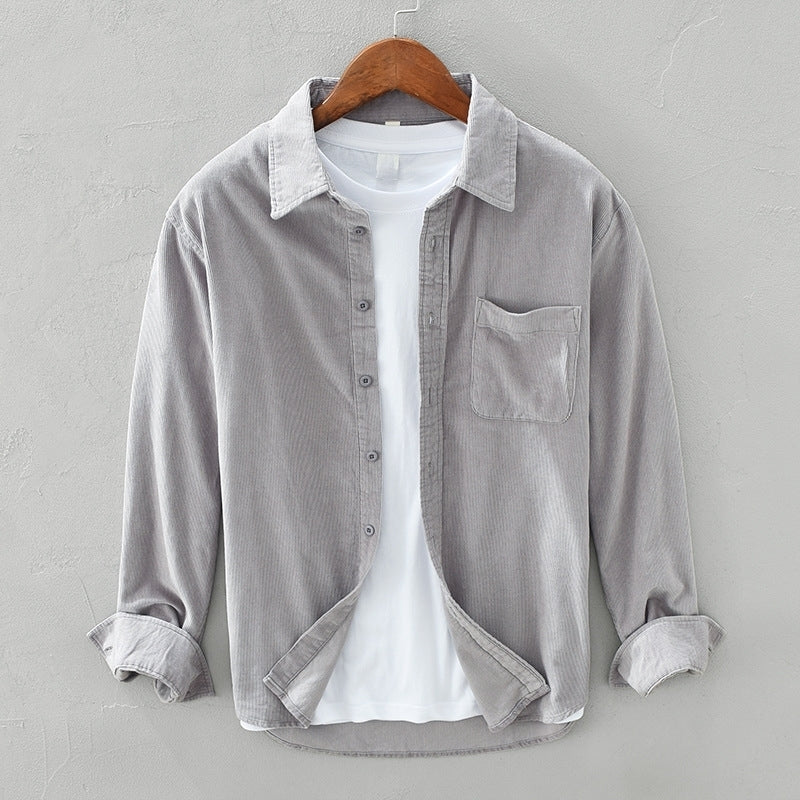 Samuel - Casual Long Sleeve Overshirt for Men