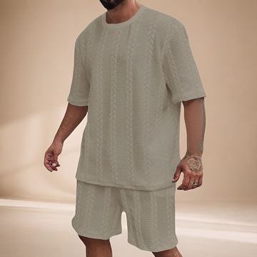Johnston - Loose T-shirt Shorts Set