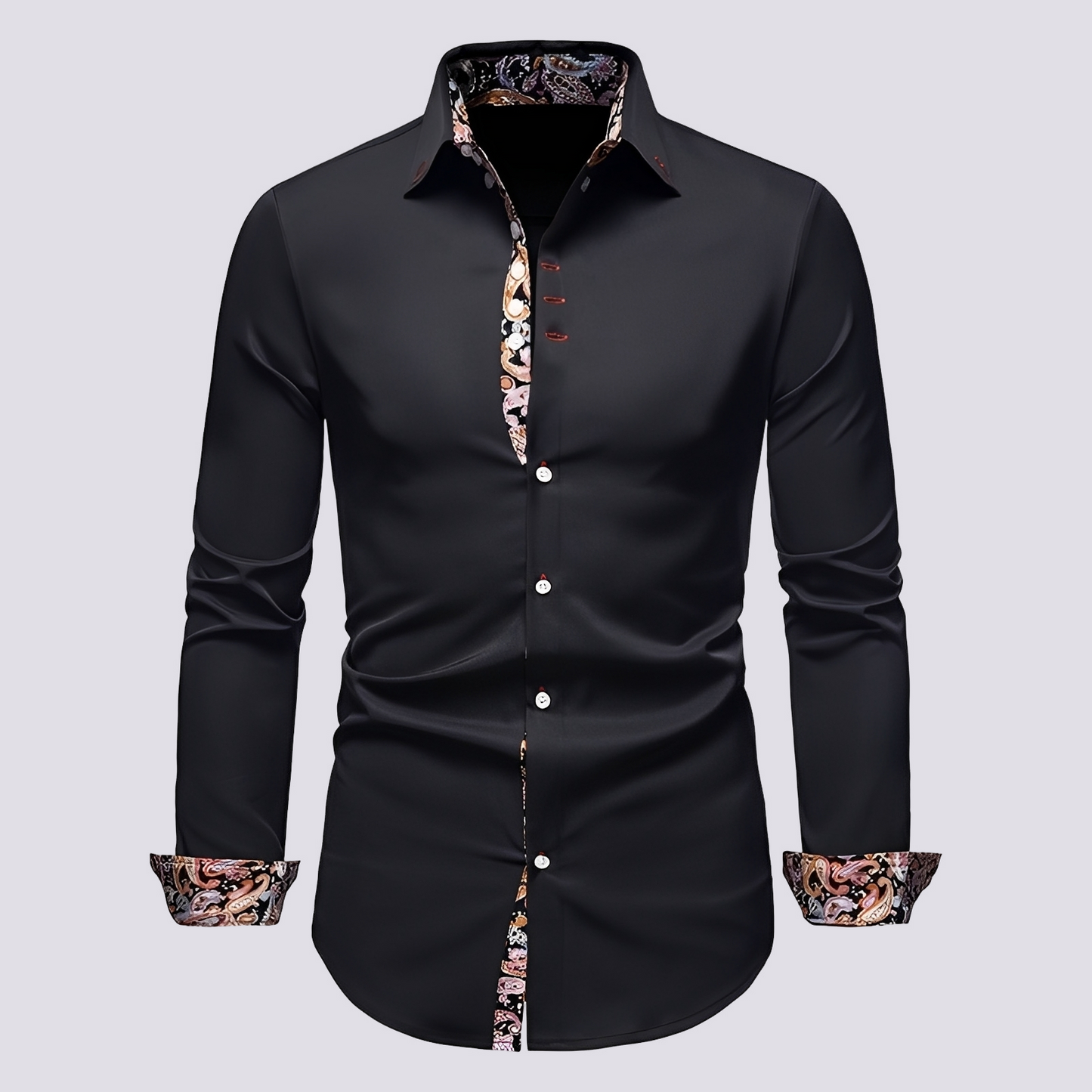 Xander - Stylish and modern long-sleeve shirt for men