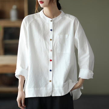 Nellie - Women's casual blouse with pockets