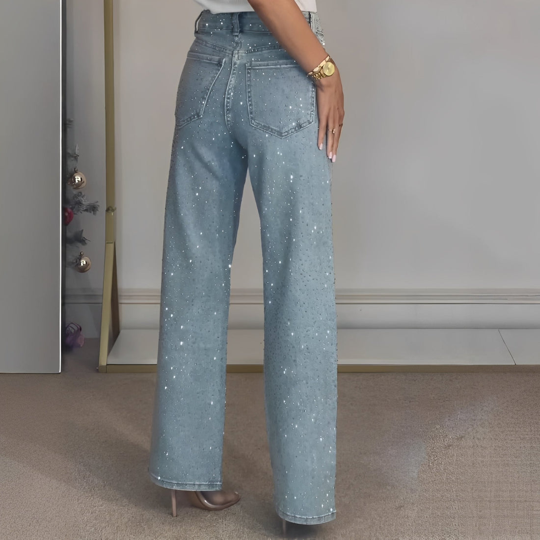 Sandra - Elegant wide-leg pants