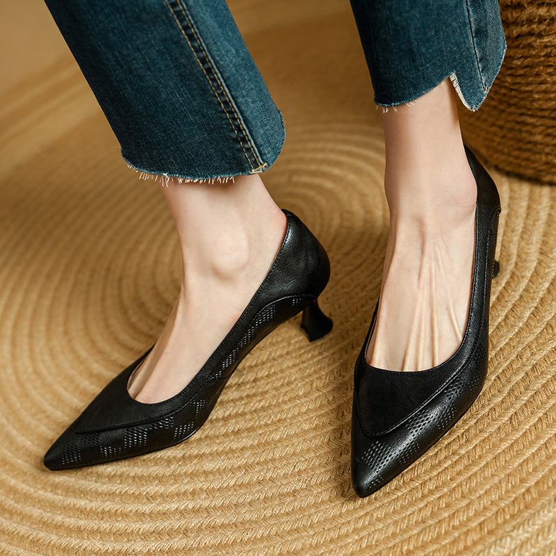 Charlotte - Fashionable Pointed Toe Heels