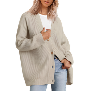 Christal - Warm sweater in casual fit