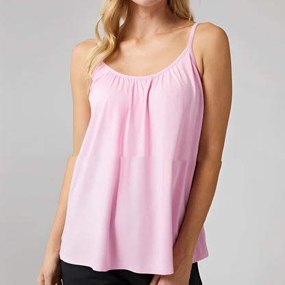 Jenna - Casual Top with Built-in Bra for Women