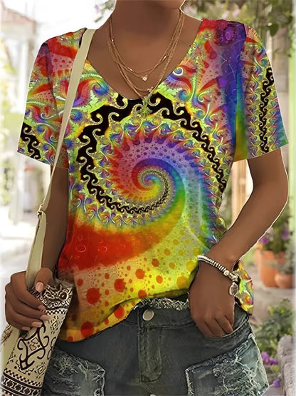 Rachael - Women's V-neck trendy top