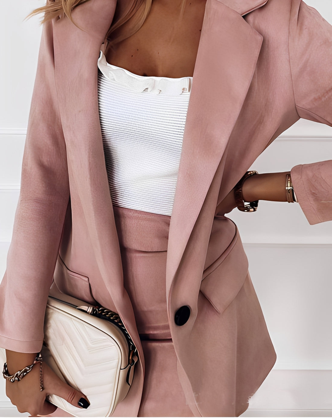 Katelyn  - Formal Blazer and Mini Skirt Set