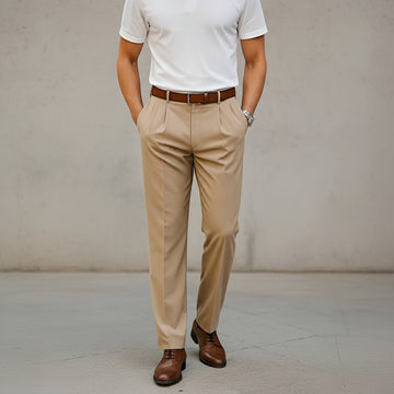 Brandon - Elegant Straight Trousers