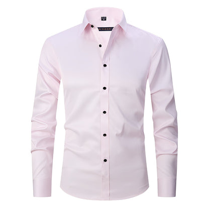 Brence - Contemporary men's long-sleeve shirt