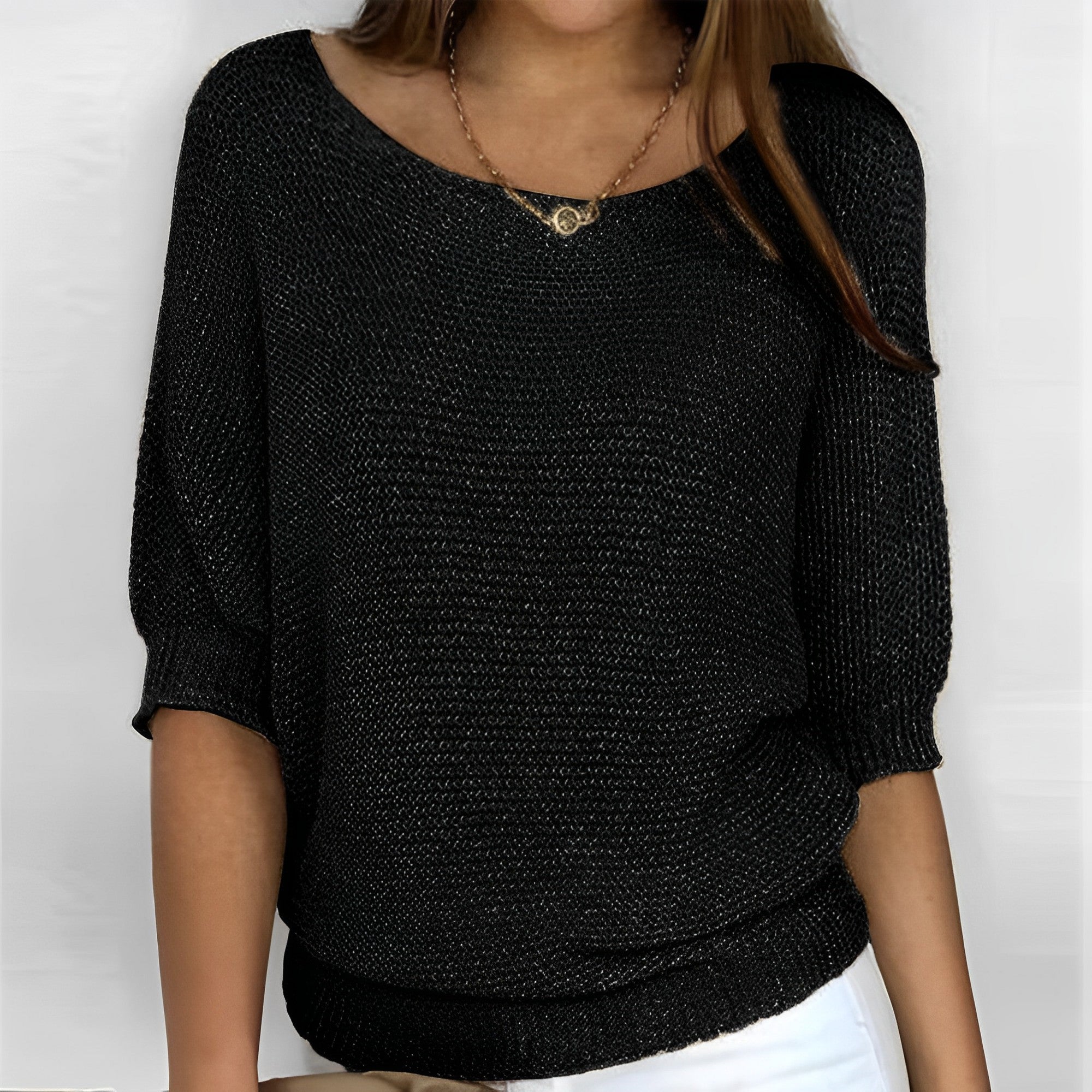 Leonie - Stylish Crew Neck Sweater