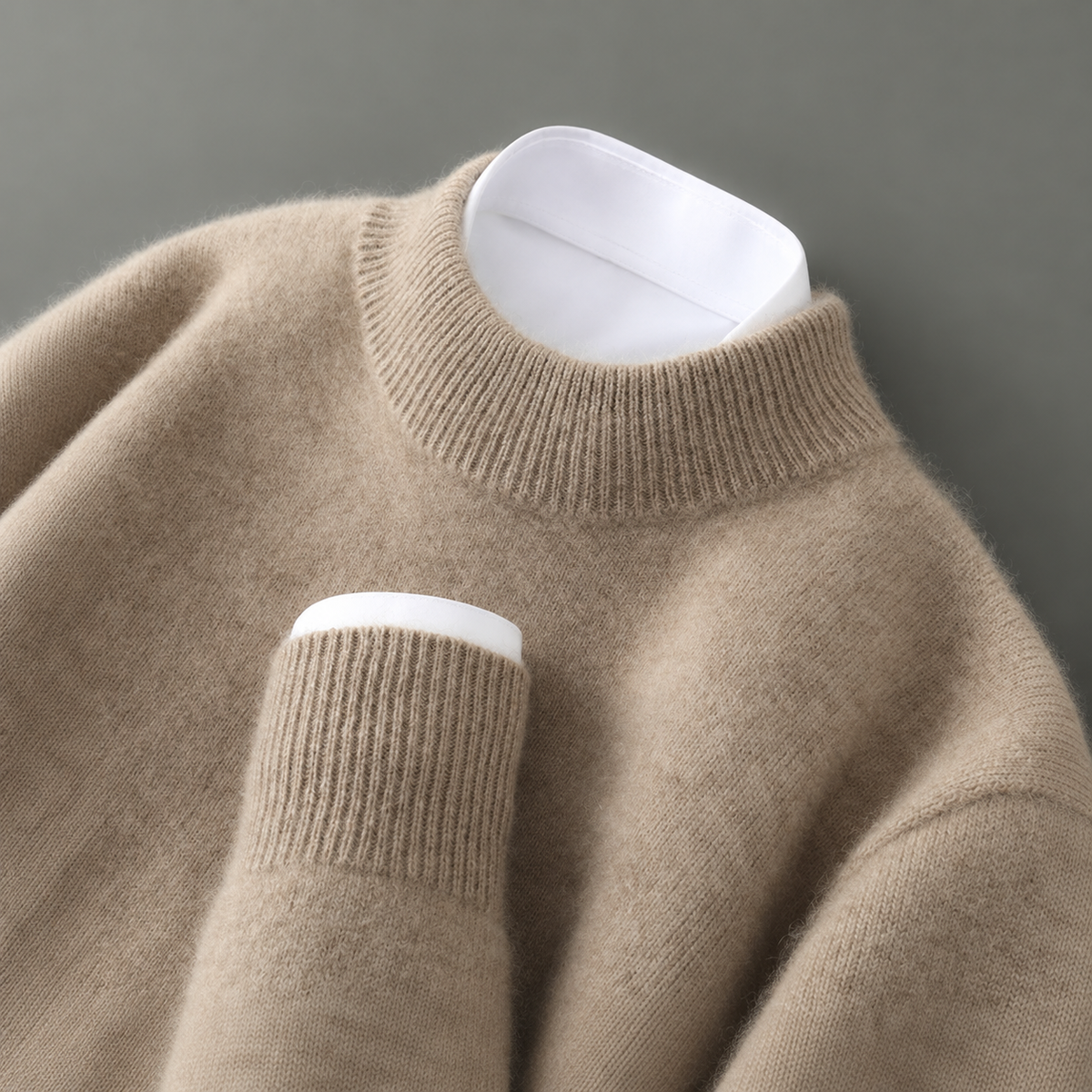 Wayne - Retro thick pullover for men