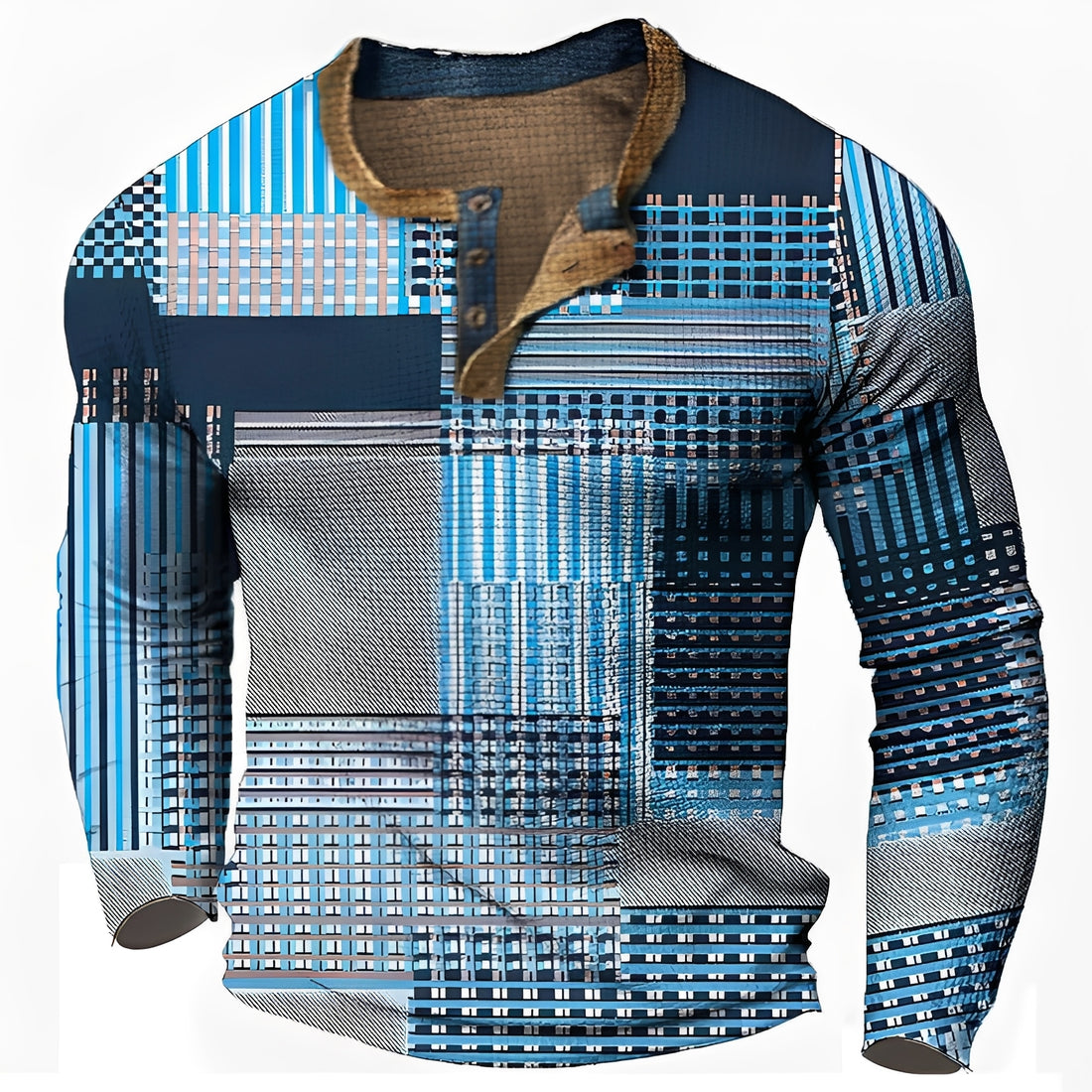 Sam - Long-sleeved Shirt Men - Stylish and Casual