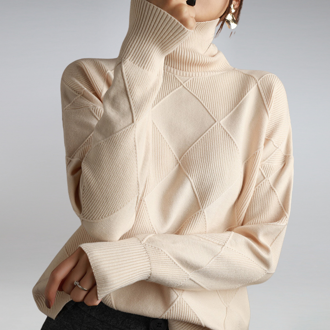 Camille - Elegant turtleneck sweater