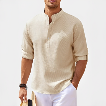 Khenneth - Stylish summer men's long-sleeve shirt
