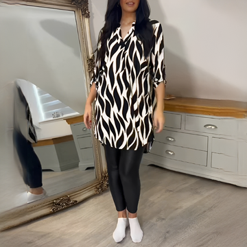 Desiree - Stylish V-neck Blouse